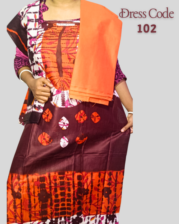 ইবানী A+ পাকিজা থ্রি পিস #102